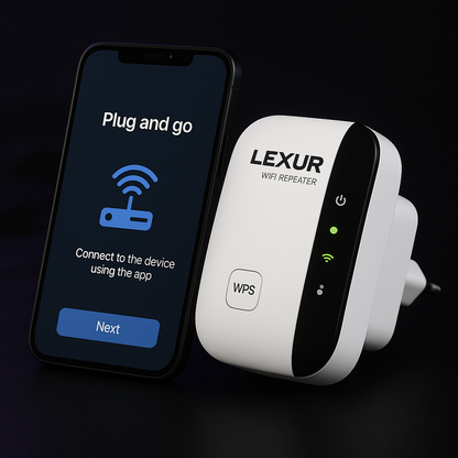 Lexur Wifi Booster™ - UNLEASH FASTER SPEEDS