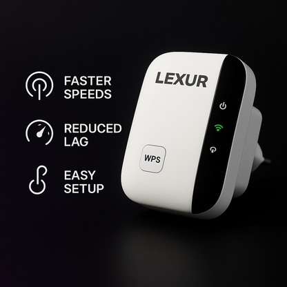 Lexur Wifi Booster™ - UNLEASH FASTER SPEEDS